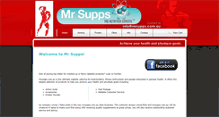 Desktop Screenshot of mrsupps.com.au